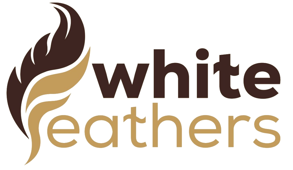 White Feathers Logo
